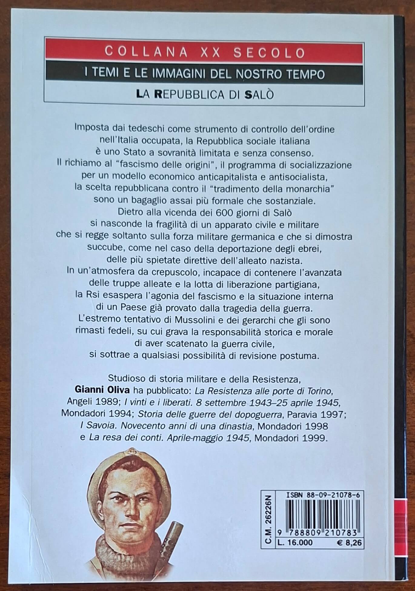 La Repubblica di Salò - Gianni Oliva - Giunti