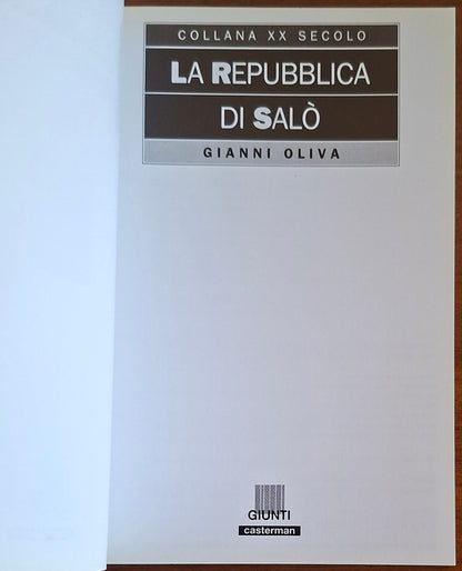 La Repubblica di Salò - Gianni Oliva - Giunti