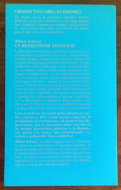 La Rivoluzione francese - di Albert Soboul - Newton Compton