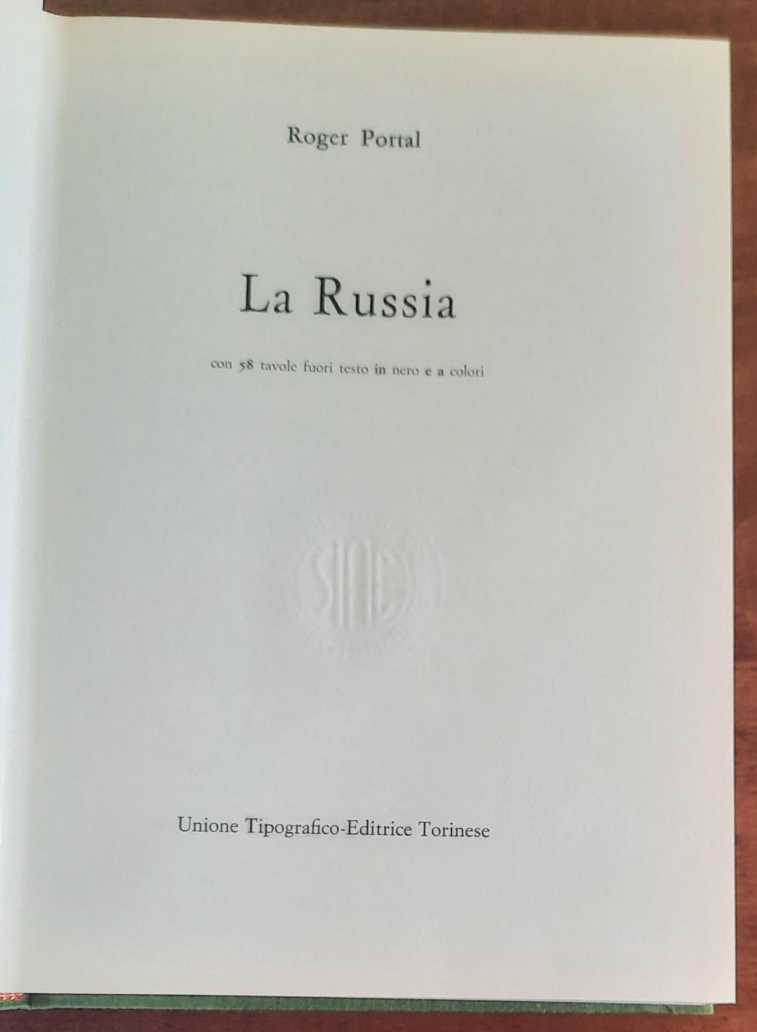 La Russia di Roger Portal - UTET - 1981 (storia univ. popoli e civiltà - n. 17)