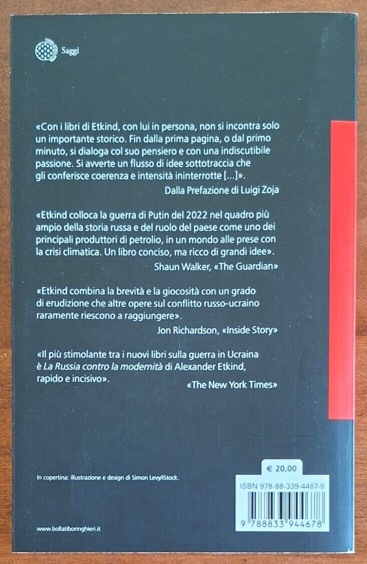 La Russia contro la modernità - Alexander Etkind - Bollati Boringhieri