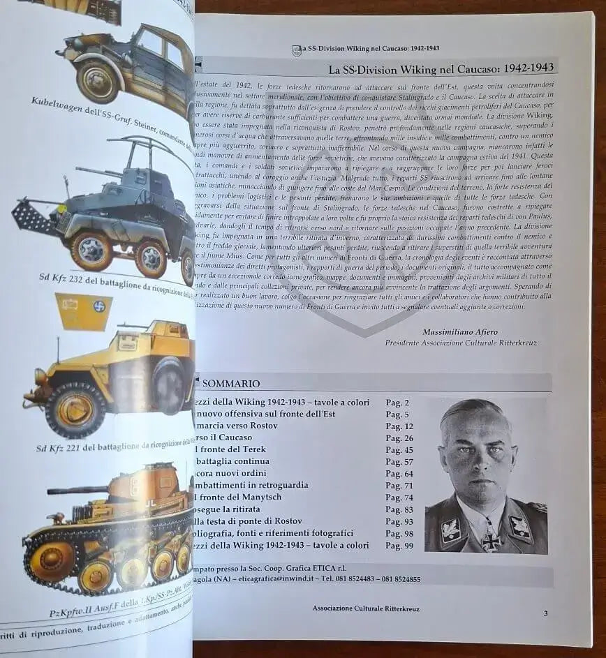 La SS-Division Wiking nel Caucaso 1942-1943 - Fronti di Guerra II/2015