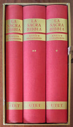 La Sacra Bibbia - in 3 vol. - Utet