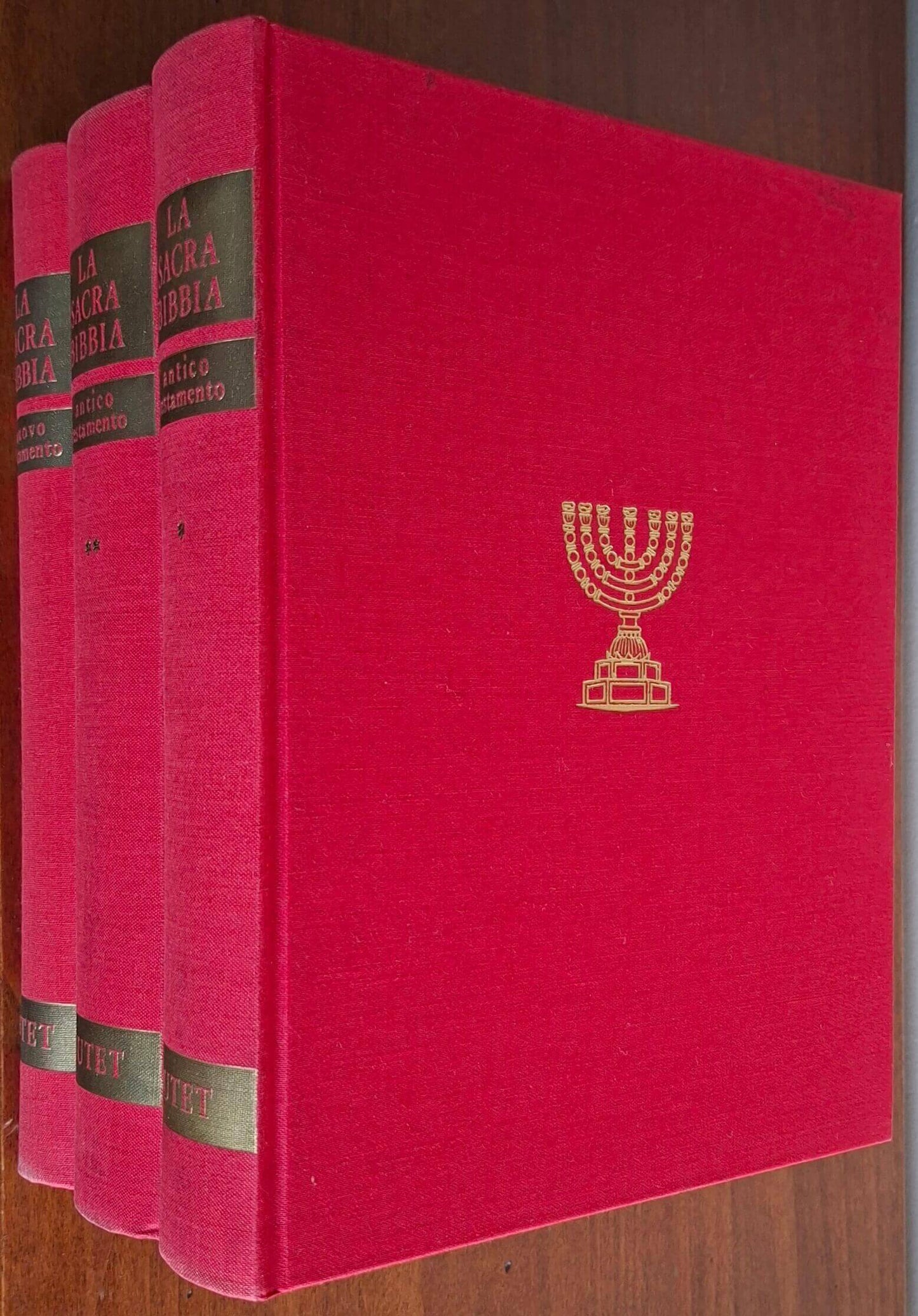 La Sacra Bibbia - in 3 vol. - Utet