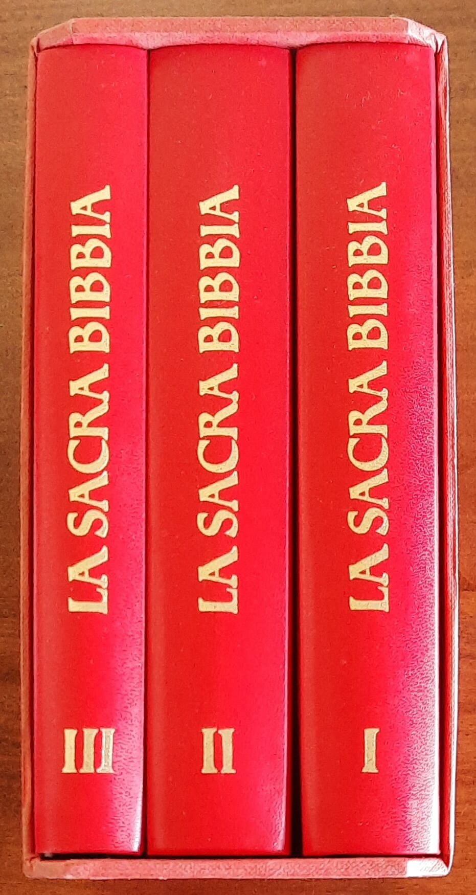 La Sacra Bibbia. Tradotta dai testi originali e commentata - in 3 vol. - Marietti