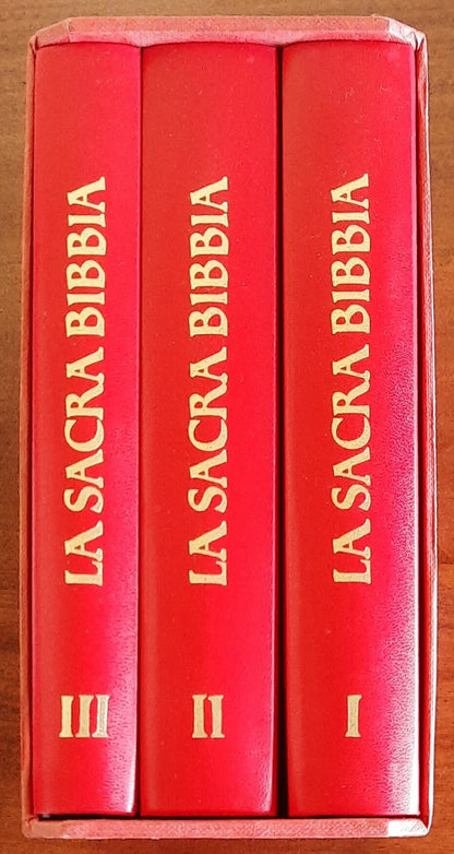 La Sacra Bibbia. Tradotta dai testi originali e commentata - in 3 vol. - Marietti