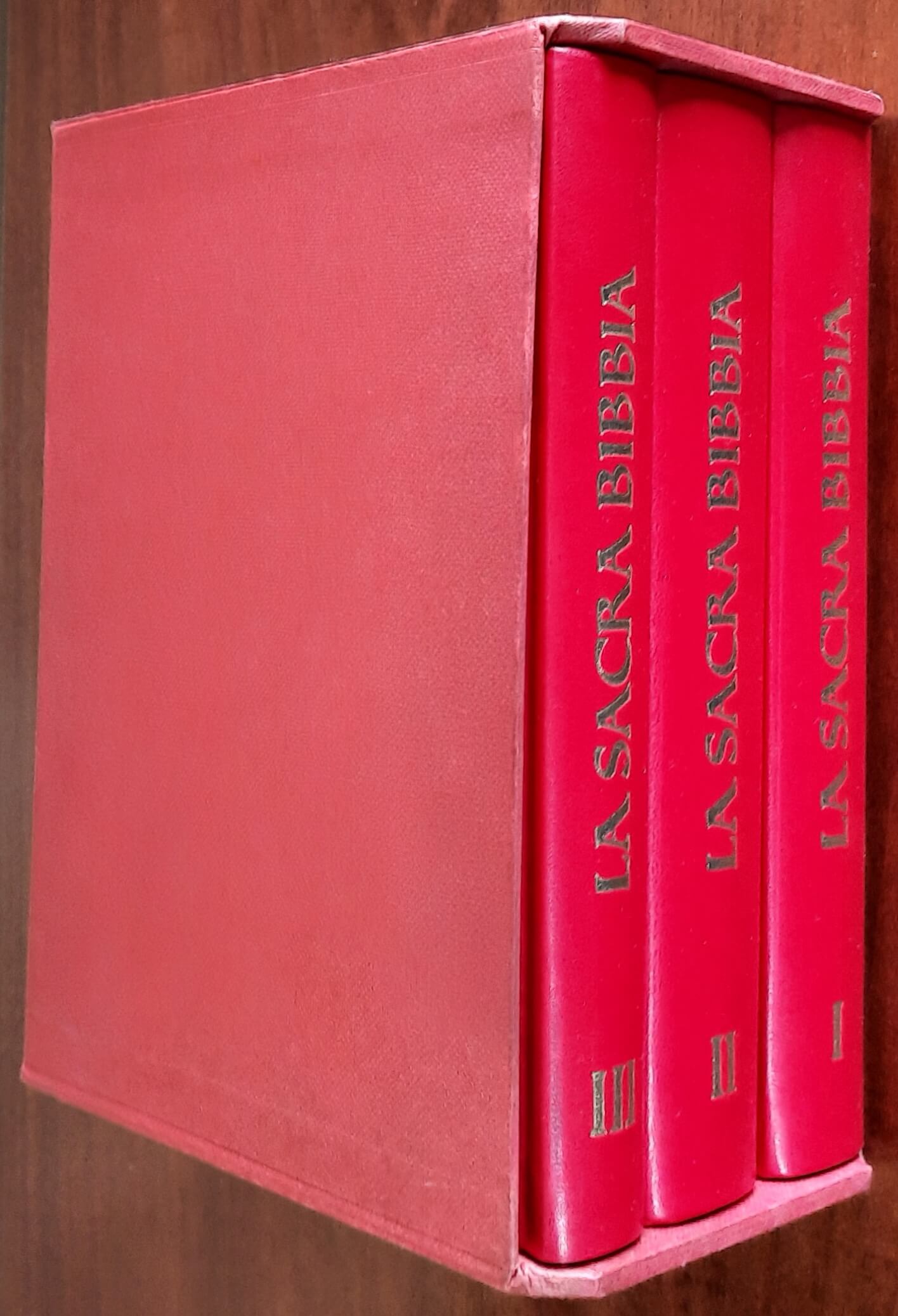 La Sacra Bibbia. Tradotta dai testi originali e commentata - in 3 vol. - Marietti