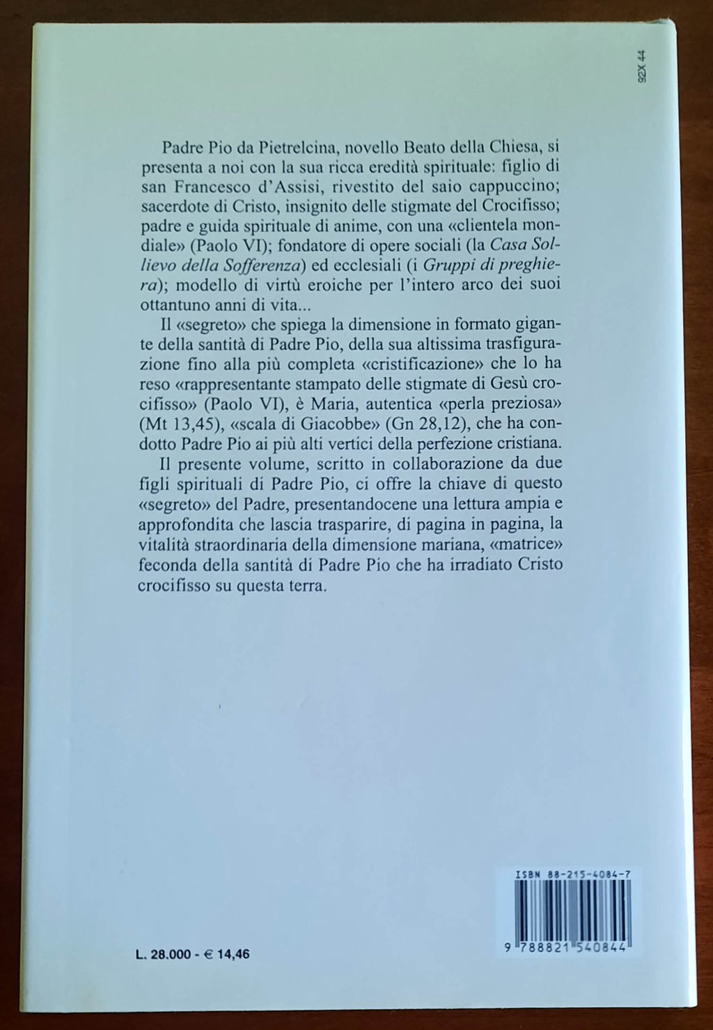 La «Dolce Signora» di Padre Pio. Il mistero di Maria nella vita del Beato di Pietrelcina