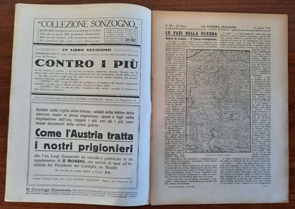 La Guerra Italiana Cronistoria Illustrata degli Avvenimenti - 6 Agosto 1916 - III Serie n.13 - Sonzogno