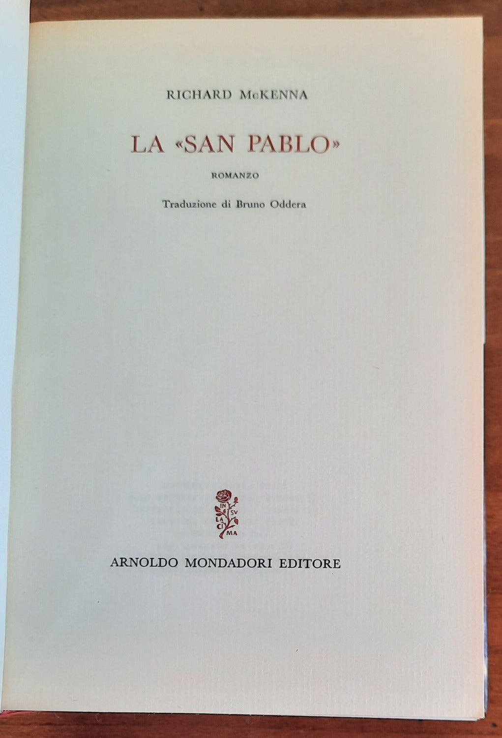 La « San Pablo »