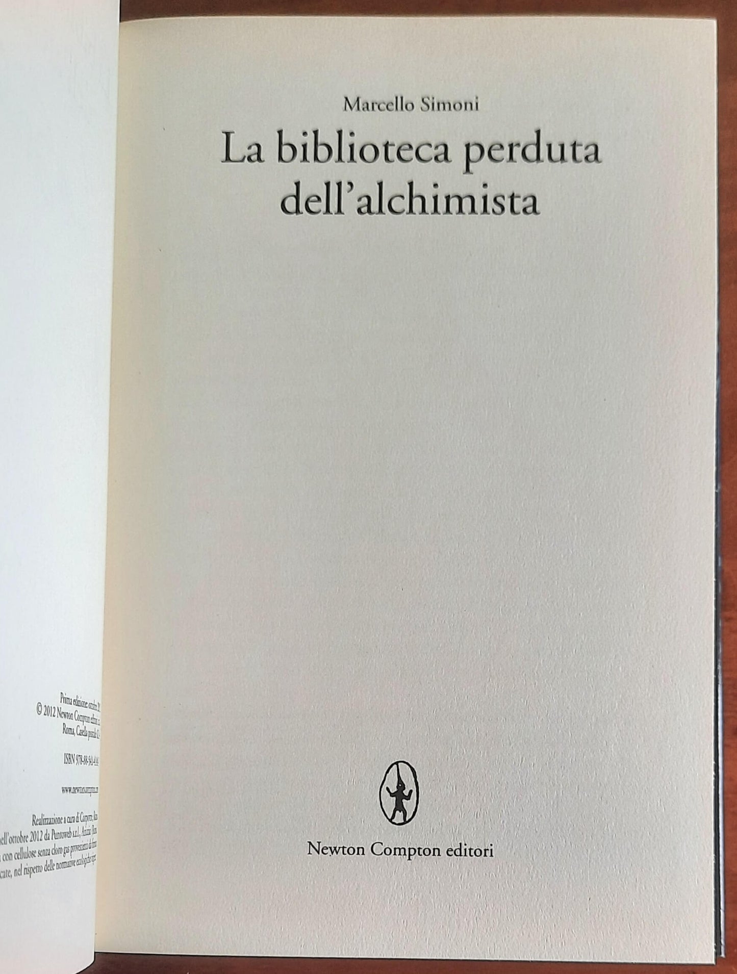 La biblioteca perduta dell’alchimista - di Marcello Simoni