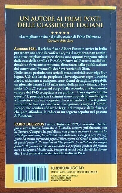 La biblioteca segreta di Einstein - Fabio Delizzos - Newton Compton