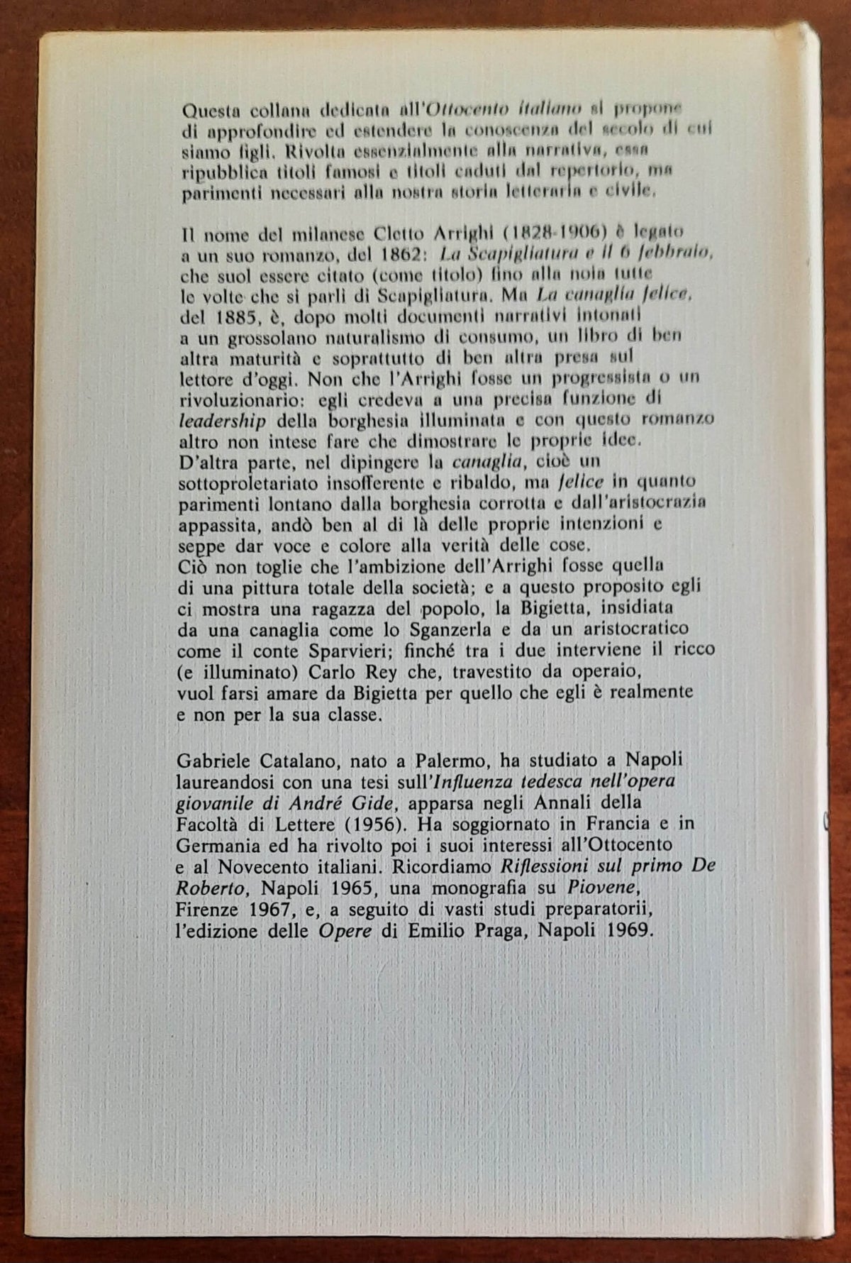La canaglia felice - di Cletto Arrighi - Vallecchi