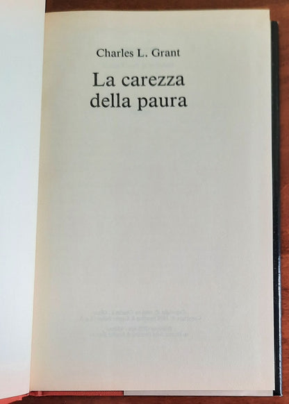 La carezza della paura - di Charles L. Grant - CDE