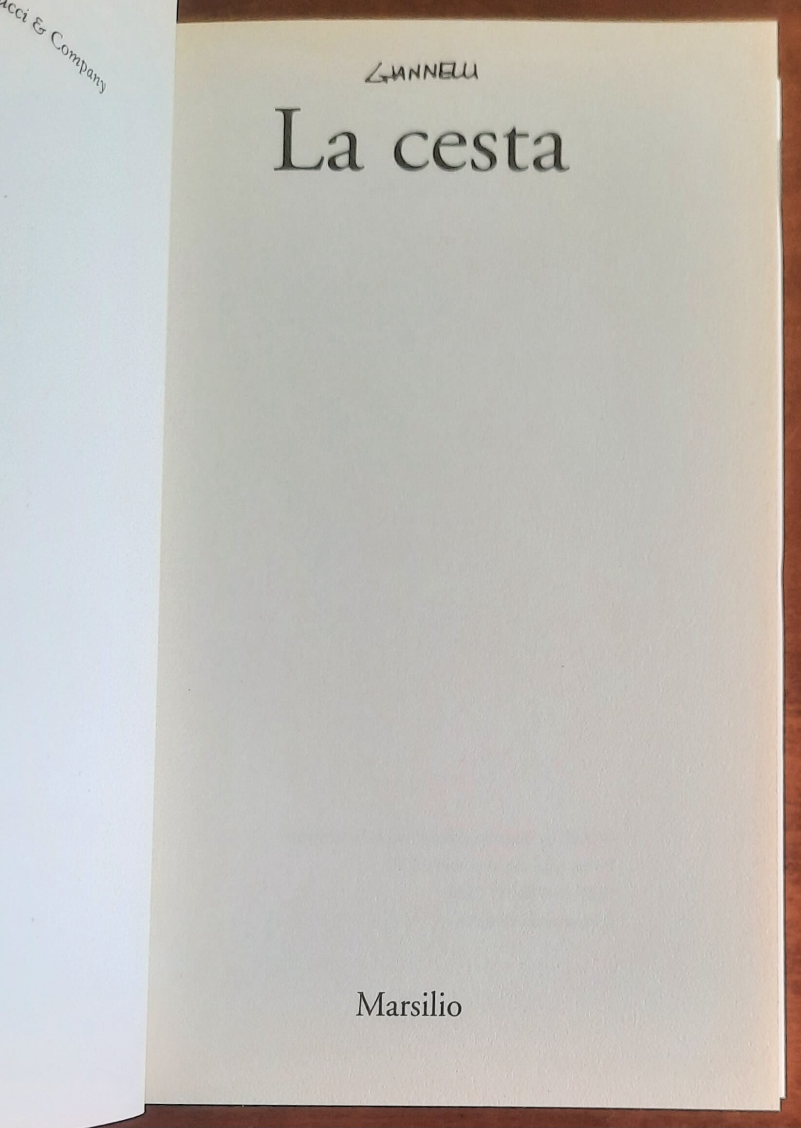 La cesta - di Emilio Giannelli - Marsilio