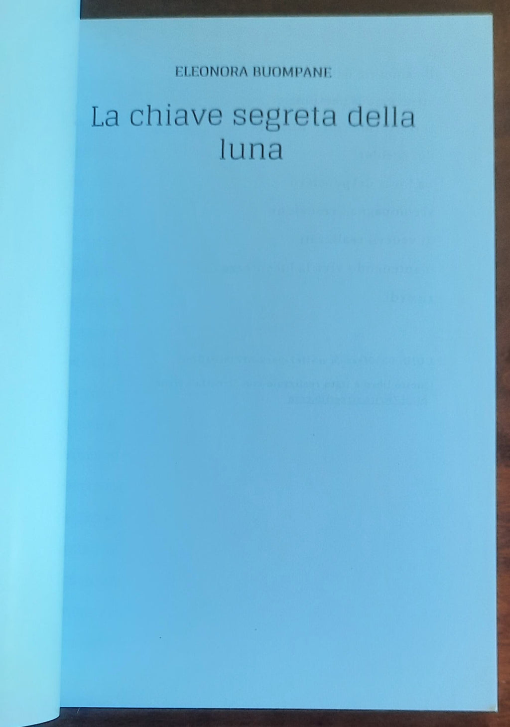 La chiave segreta della luna