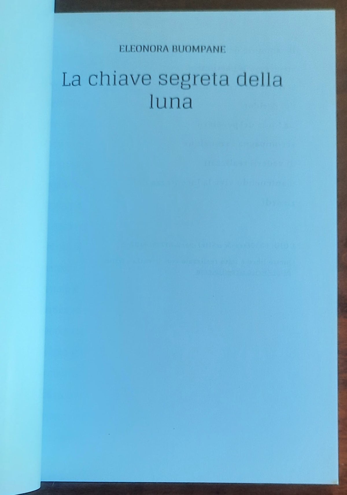 La chiave segreta della luna