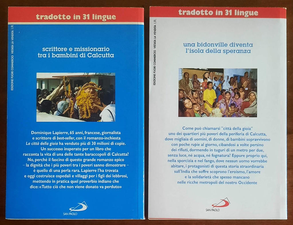 La città della gioia - di Dominique Lapierre - Famiglia Cristiana