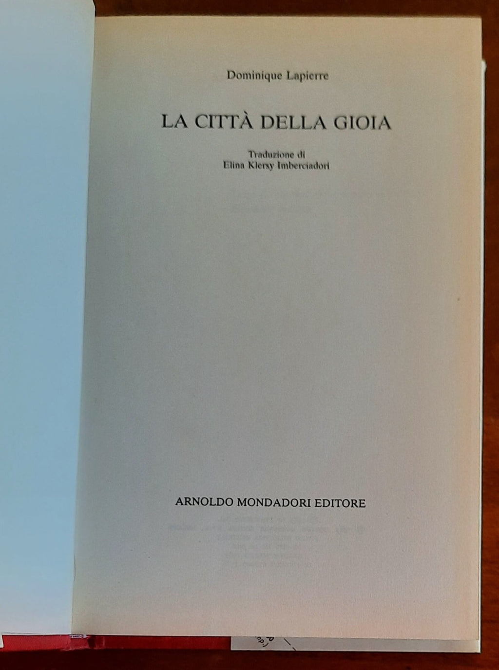 La città della gioia - di Dominique Lapierre
