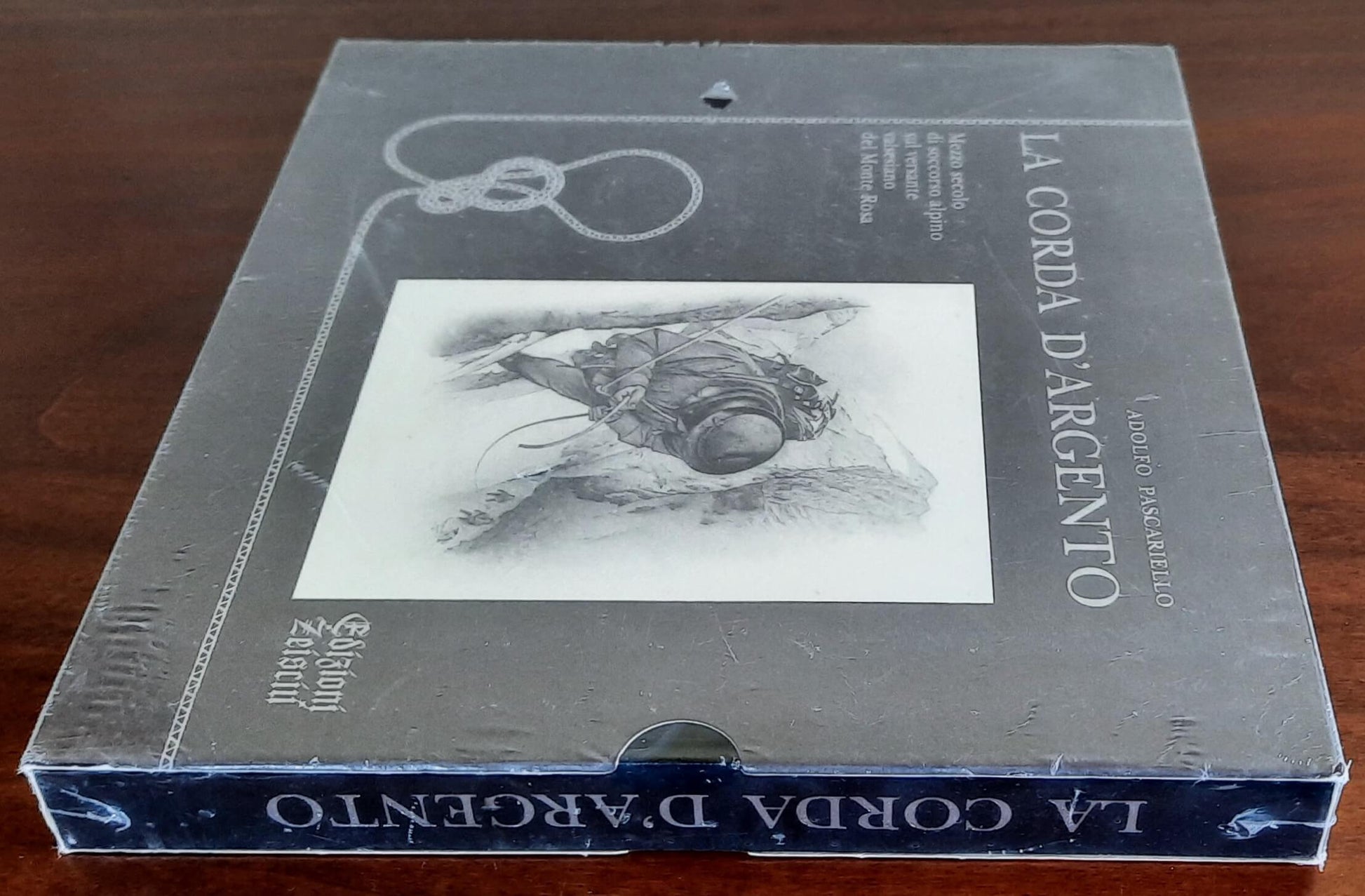 La corda d’argento. Mezzo secolo di soccorso alpino sul versante valsesiano del Monte Rosa - NUOVO