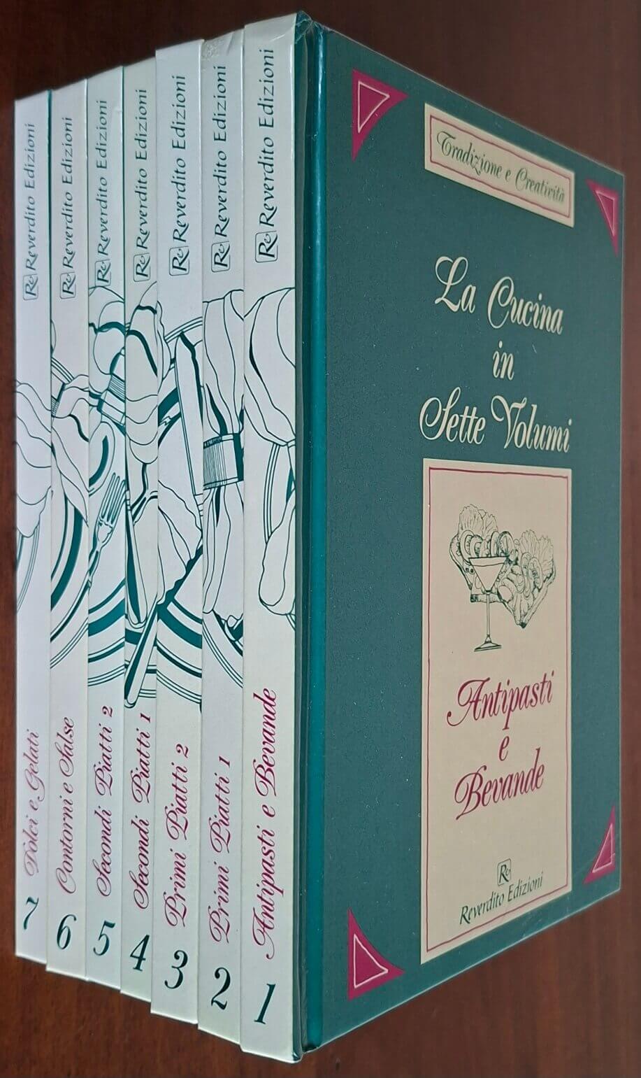 La cucina in sette volumi - Stella Donati - Reverdito Edizioni