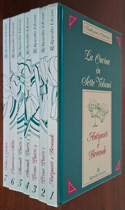 La cucina in sette volumi - Stella Donati - Reverdito Edizioni