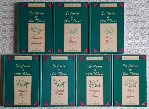 La cucina in sette volumi - Stella Donati - Reverdito Edizioni