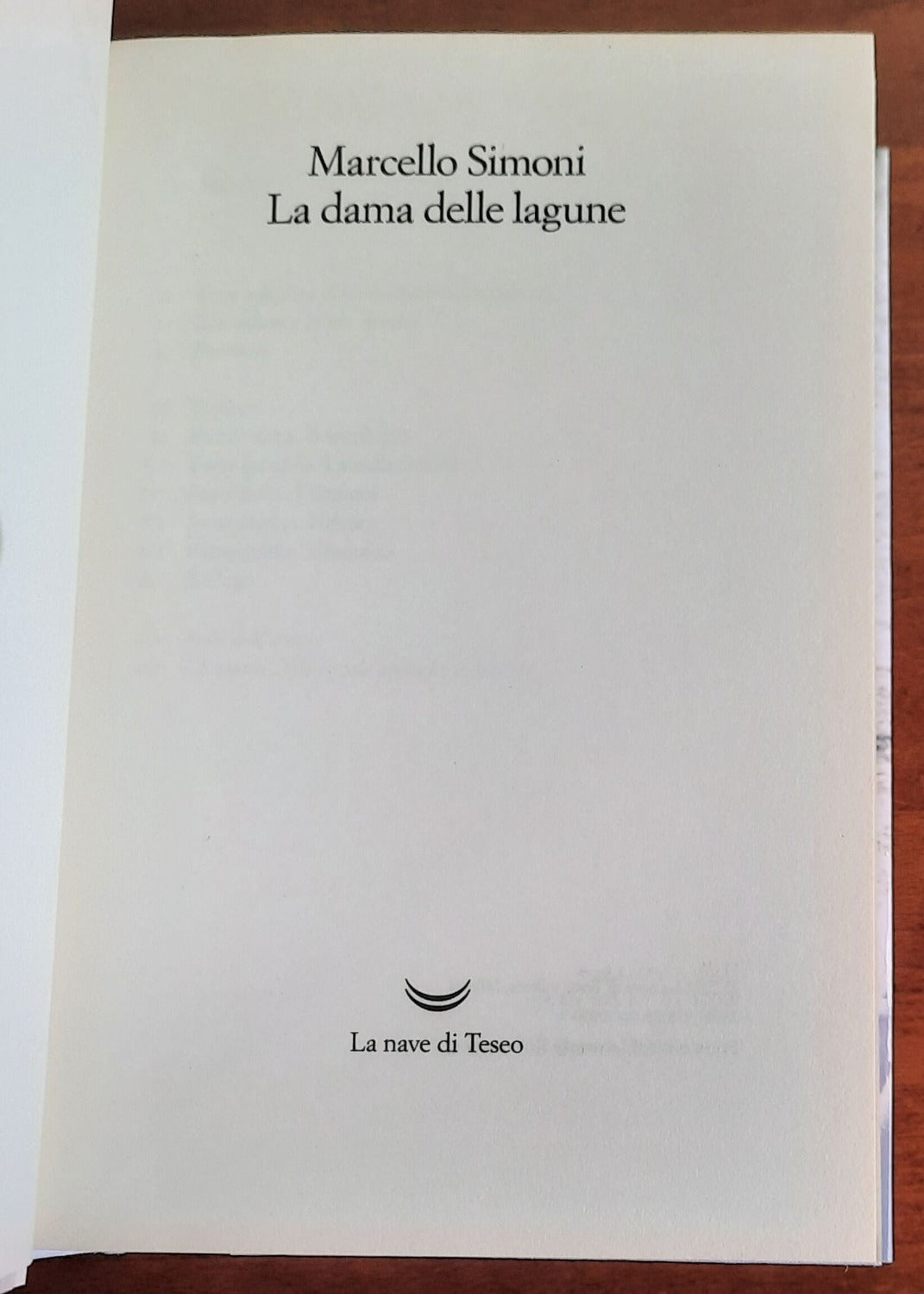 La dama delle lagune - di Marcello Simoni - Libreria Biellese