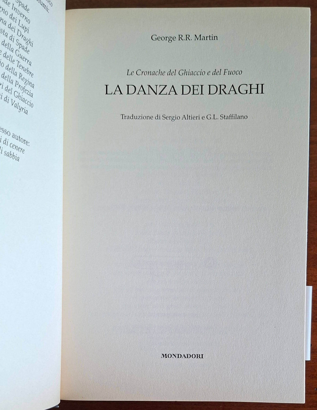 La danza dei draghi. Le Cronache del ghiaccio e del fuoco (vol. 12)
