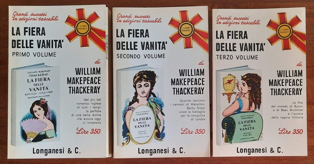 La fiera delle vanità - in 3 vol. - Libreria Biellese