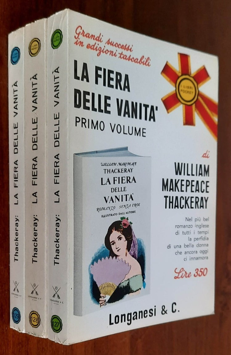 La fiera delle vanità - in 3 vol. - Libreria Biellese