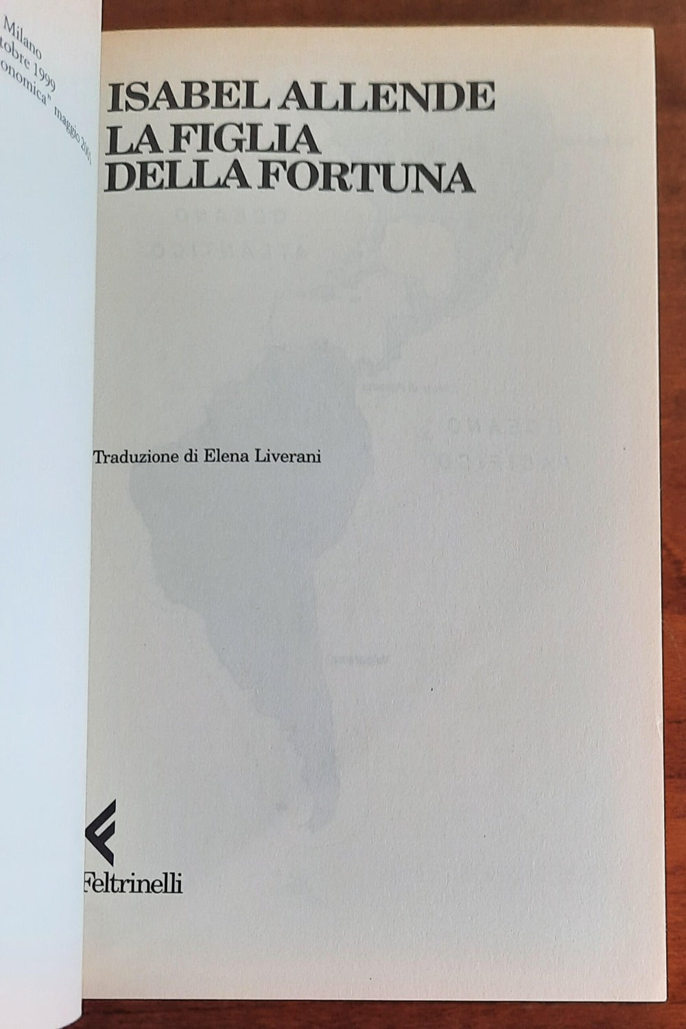 La figlia della fortuna - di Isabel Allende - Libreria Biellese