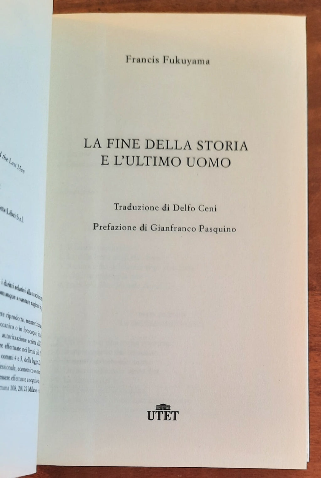 La fine della storia e l’ultimo uomo - di Francis Fukuyama