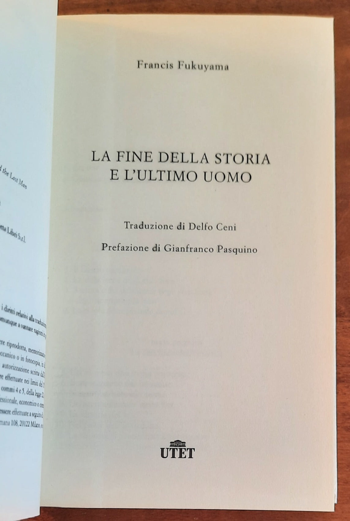 La fine della storia e l’ultimo uomo - di Francis Fukuyama