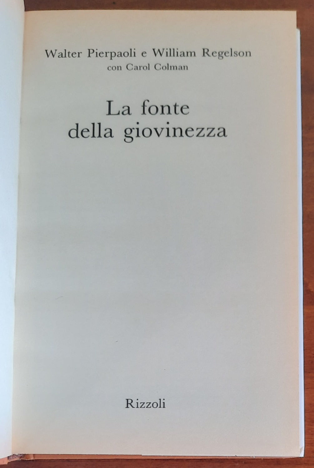 La fonte della giovinezza. Melatonina: abbiamo in noi l’ormone che ci impedirà di invecchiare? - Libreria Biellese