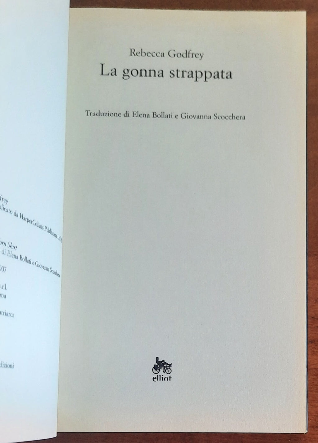 La gonna strappata - di Rebecca Godfrey