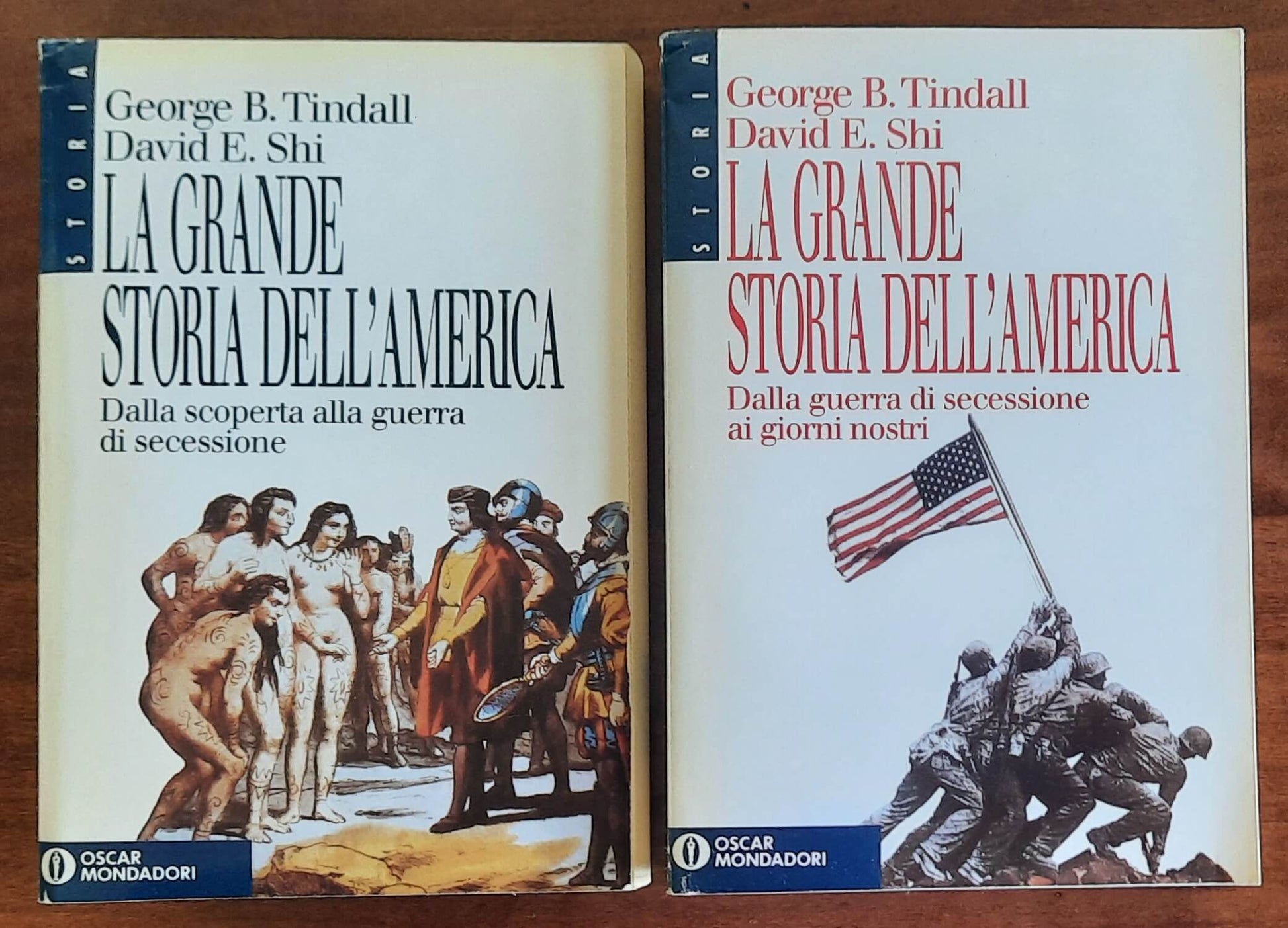 La grande storia dell’America - in 2 vol. - Mondadori Oscar