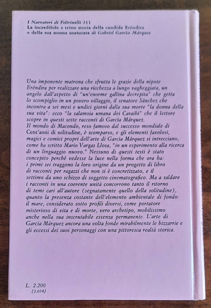 La incredibile e triste storia della candida Erendira e della sua nonna snaturata