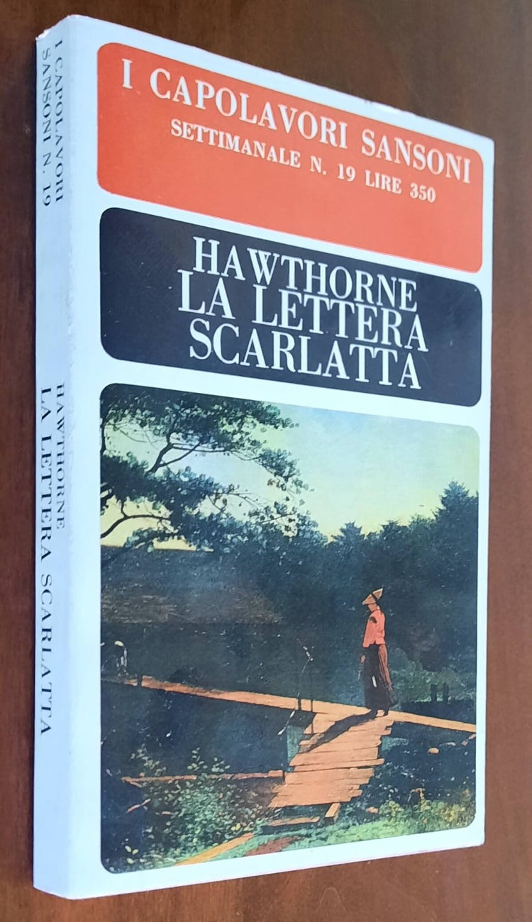 La lettera scarlatta - di Nathaniel Hawthorne - Sansoni