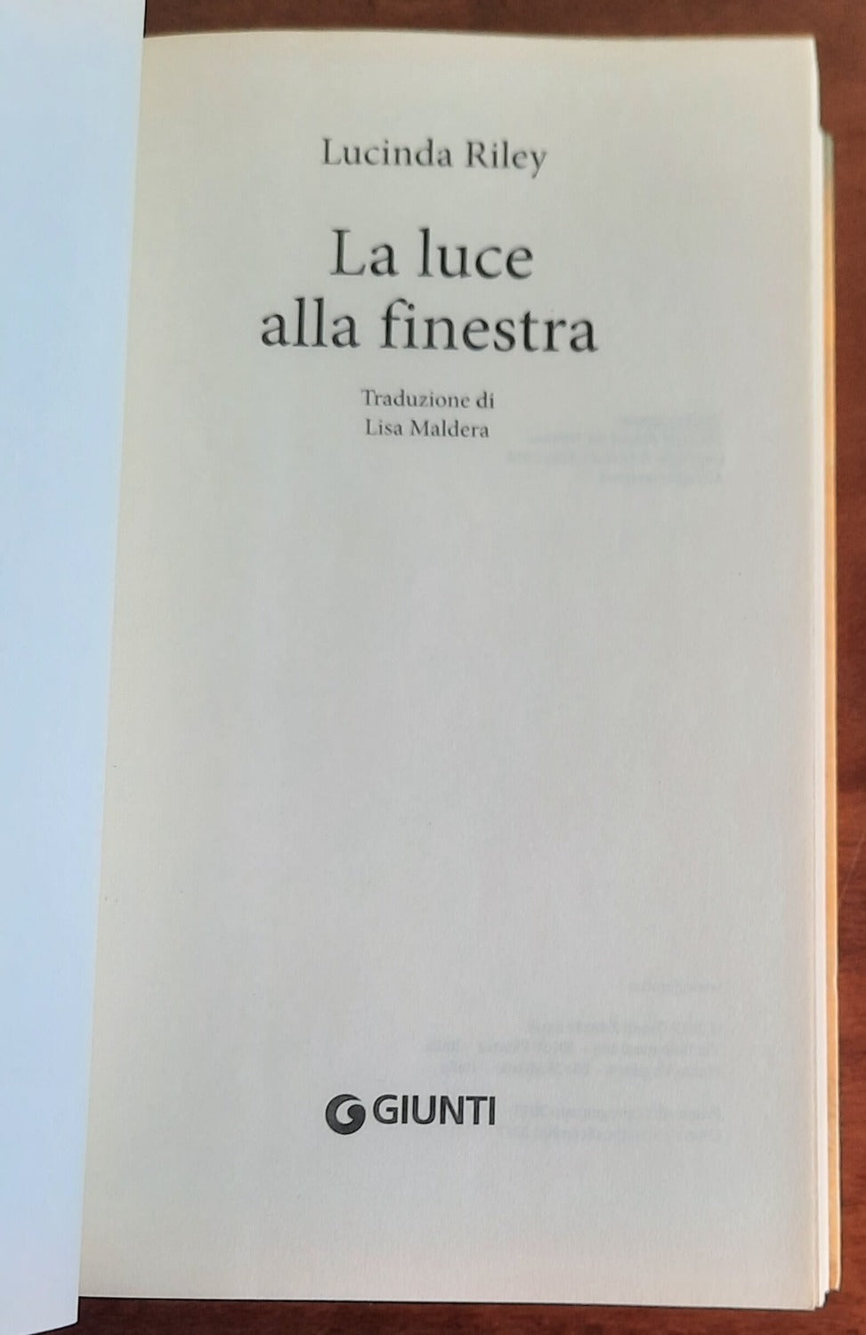La luce alla finestra - di Lucinda Riley