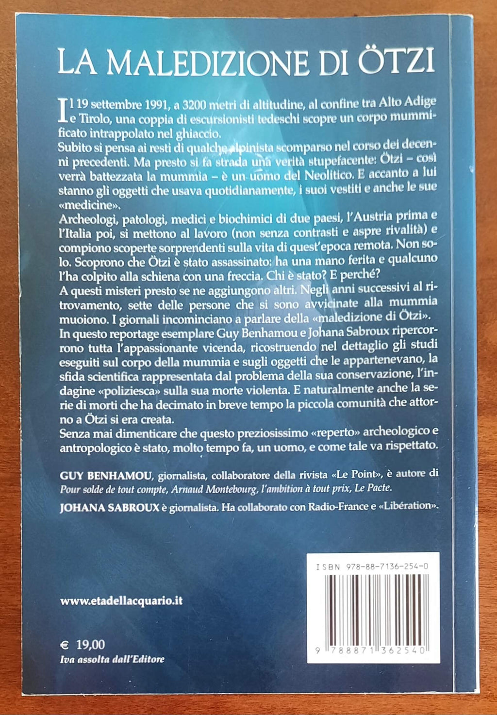 La maledizione di Ötzi, la mummia dei ghiacci