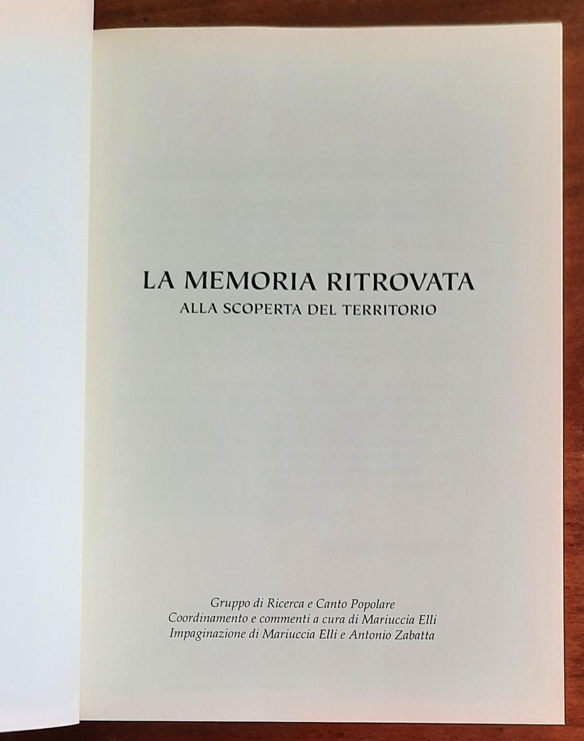 La memoria ritrovata - alla scoperta del territorio