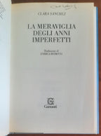 La meraviglia degli anni imperfetti - di Clara Sanchez