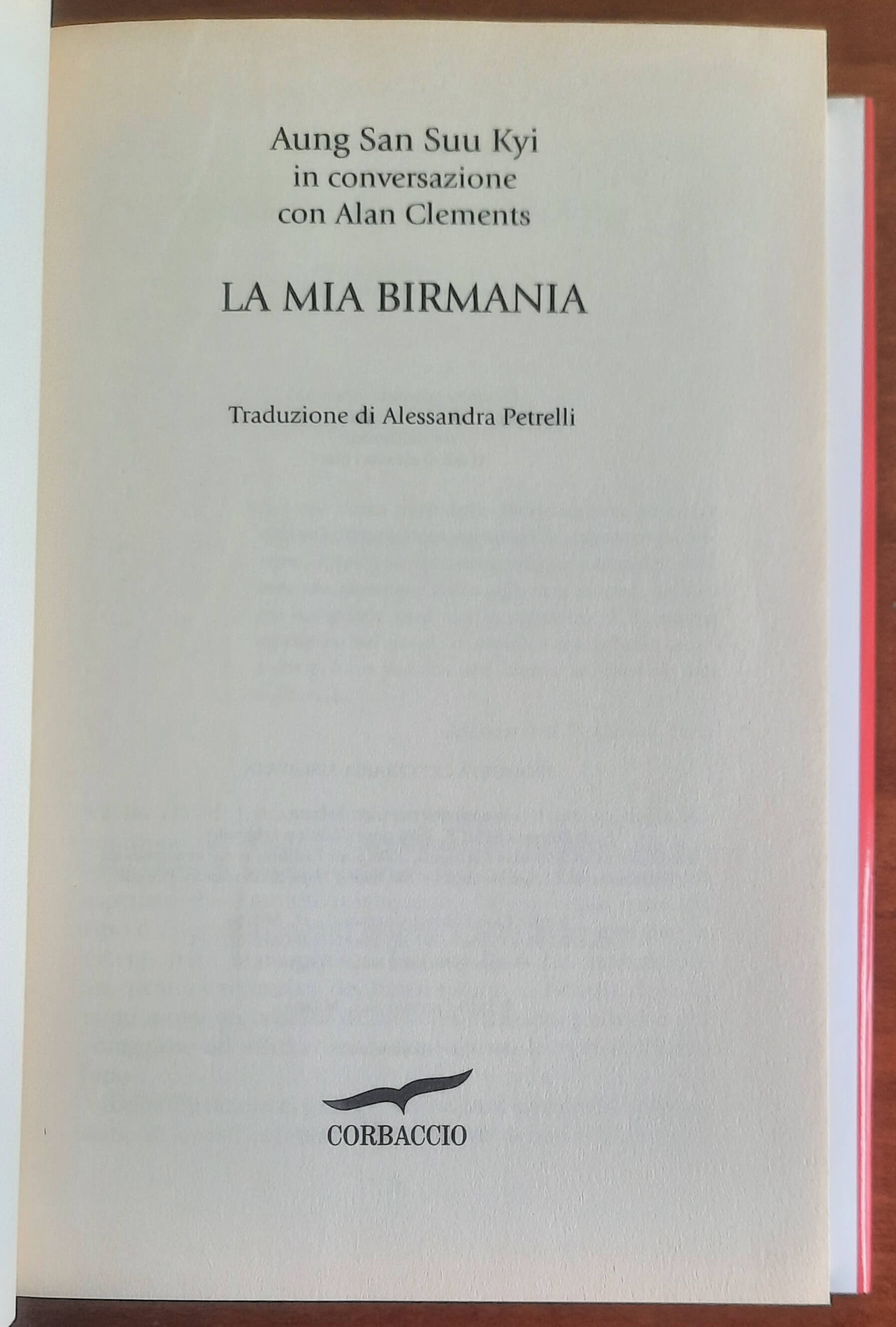 La mia Birmania - di Aung San Suu Kyi - Corbaccio