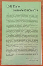 La mia testimonianza - di Edda Ciano - Rusconi
