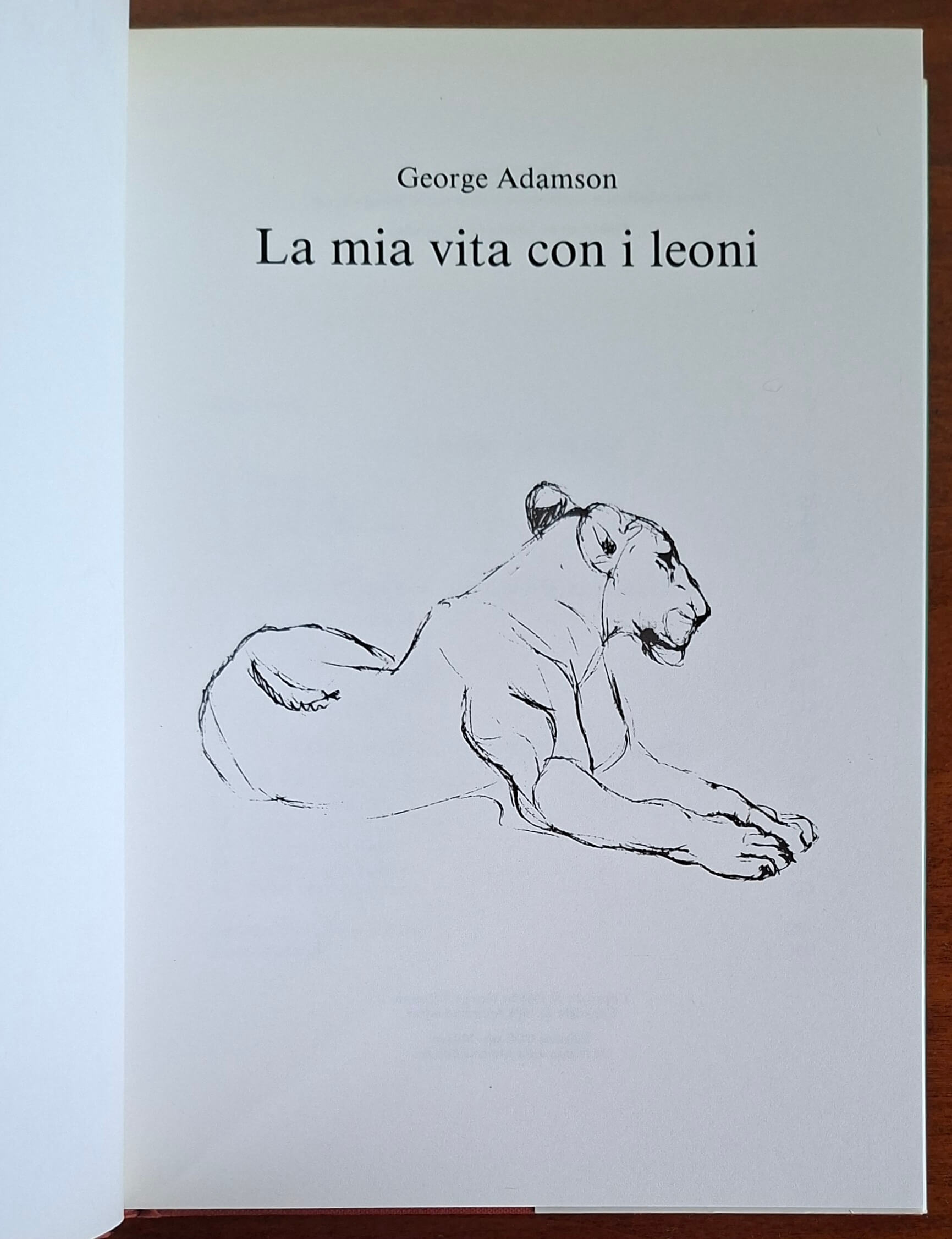 La mia vita con i leoni - George Adamson - CDE