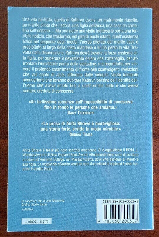 La moglie del pilota - Anita Shreve - Tea
