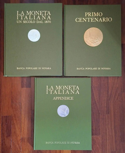 La moneta italiana un secolo dal 1870 - in 3 vol.