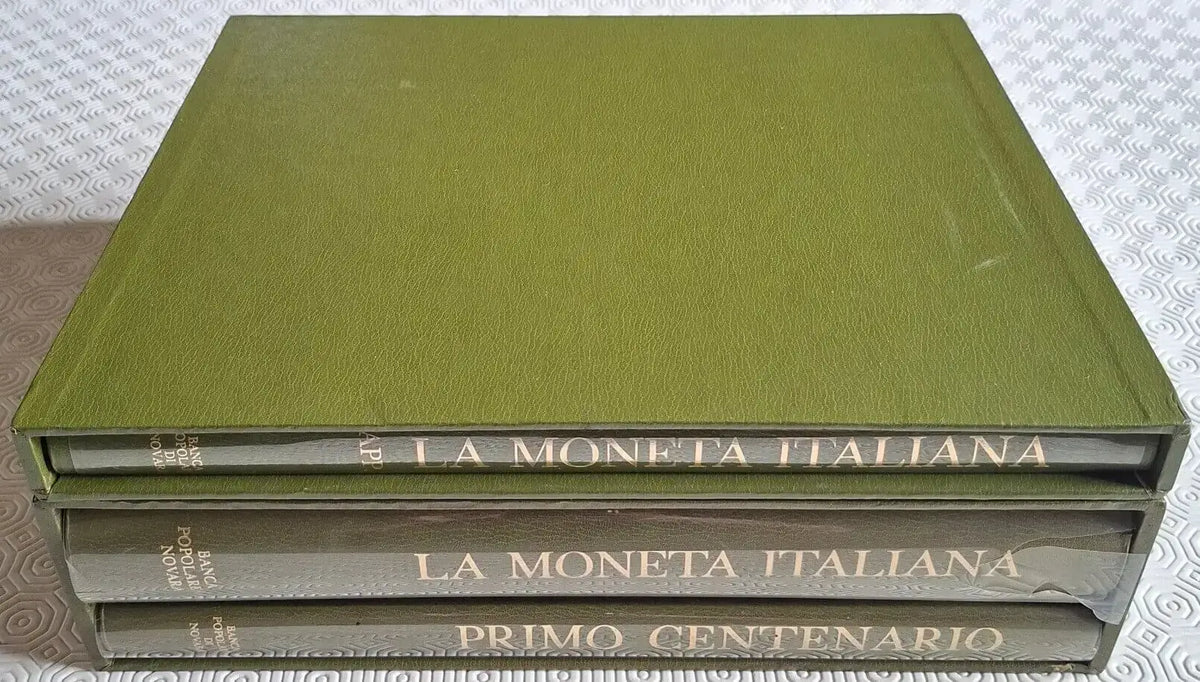 La moneta italiana un secolo dal 1870 - in 3 vol.