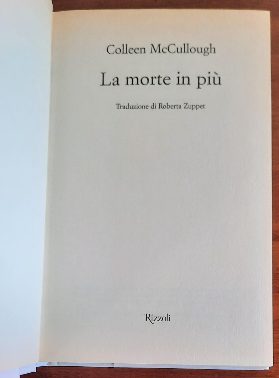 La morte in più